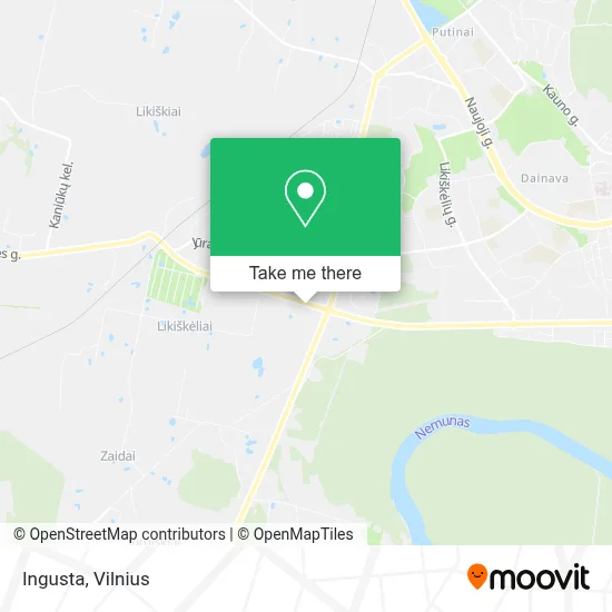 Ingusta map