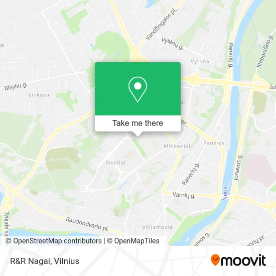 R&R Nagai map