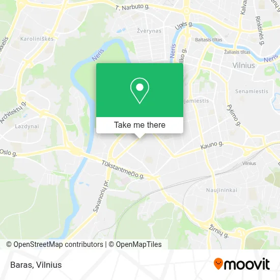 Baras map