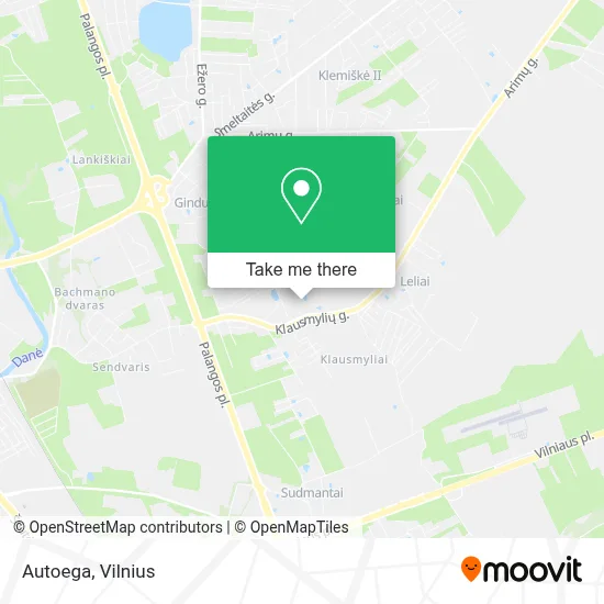Autoega map