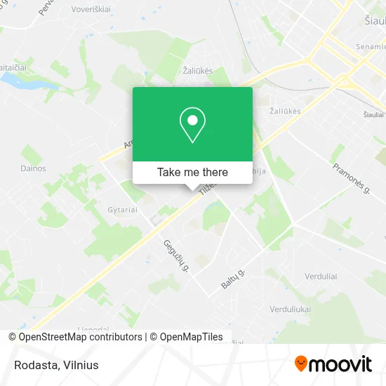 Rodasta map