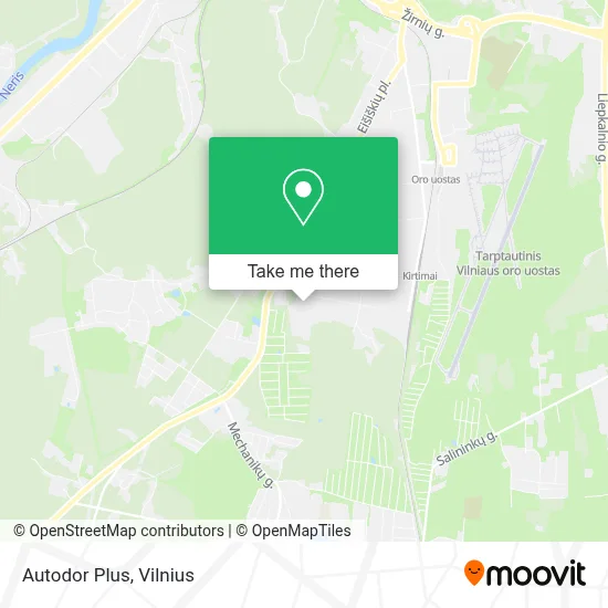 Autodor Plus map