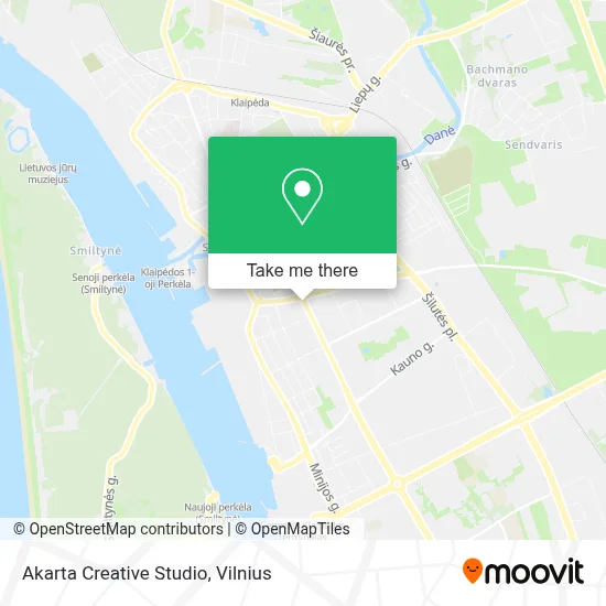 Akarta Creative Studio map
