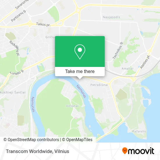 Transcom Worldwide map