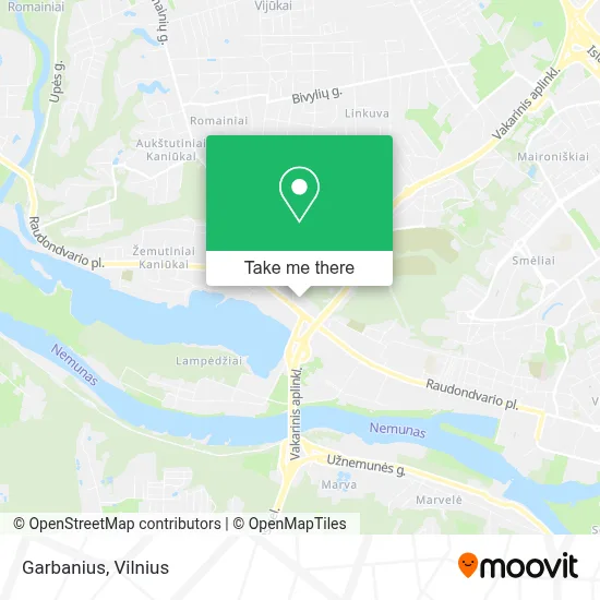 Garbanius map