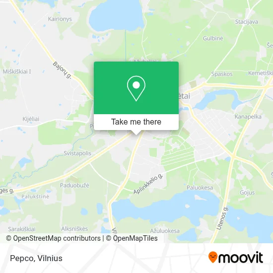 Pepco map