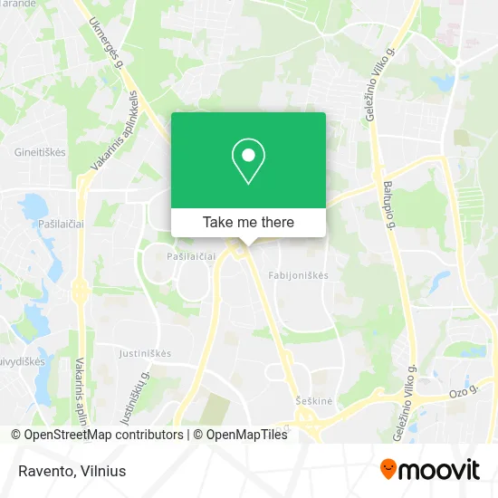 Ravento map