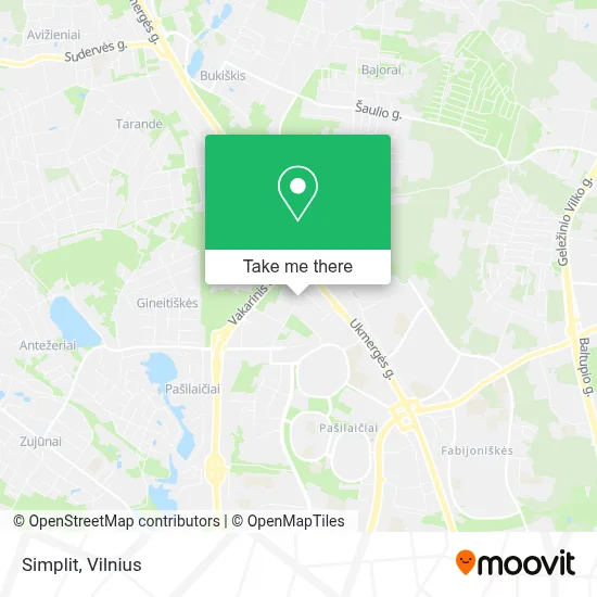 Simplit map