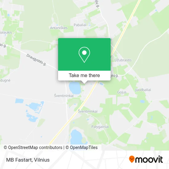 MB Fastart map