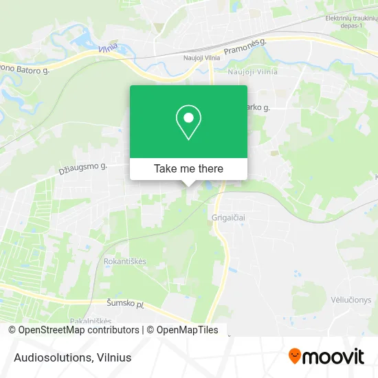 Audiosolutions map