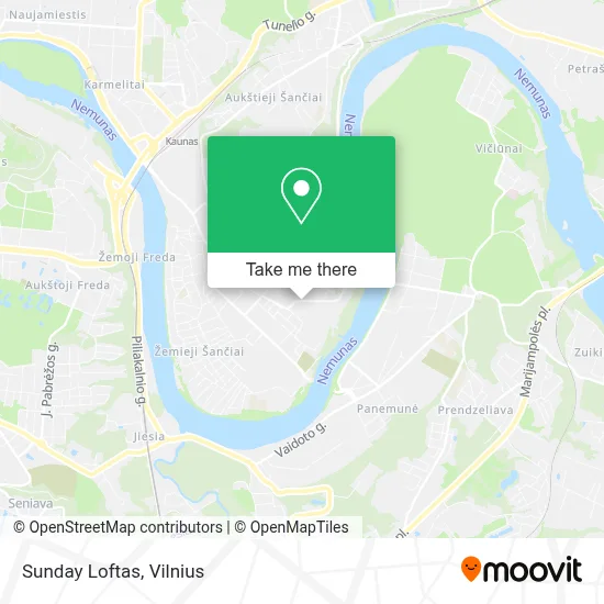 Sunday Loftas map