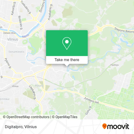 Digitalpro map