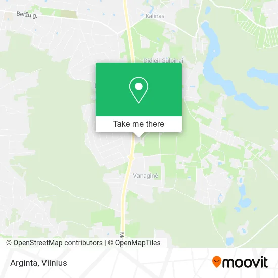 Arginta map