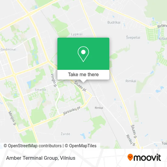 Amber Terminal Group map