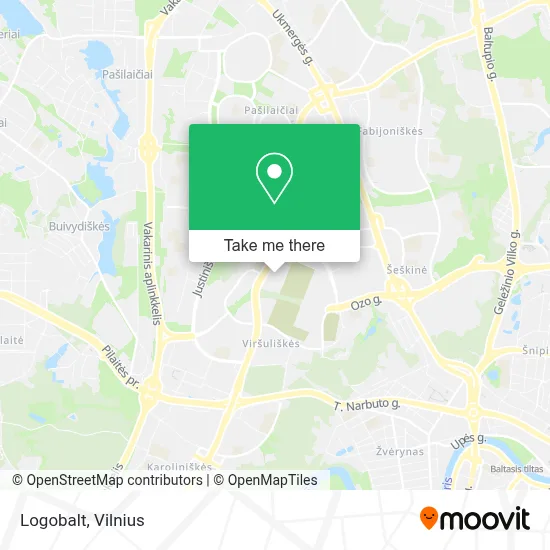 Logobalt map