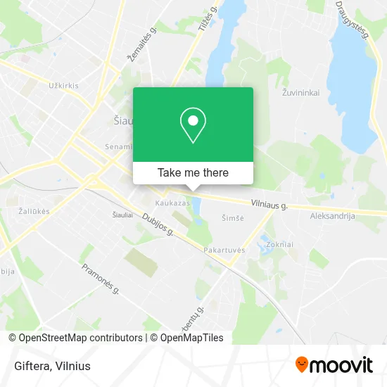 Giftera map