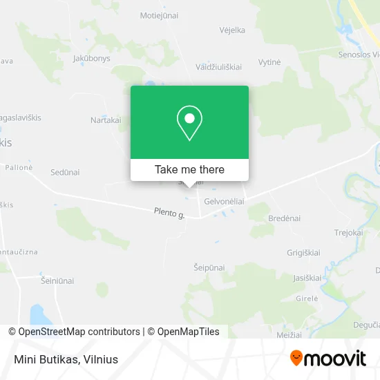 Mini Butikas map