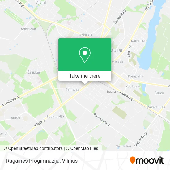 Ragainės Progimnazija map