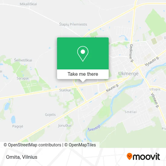 Omita map