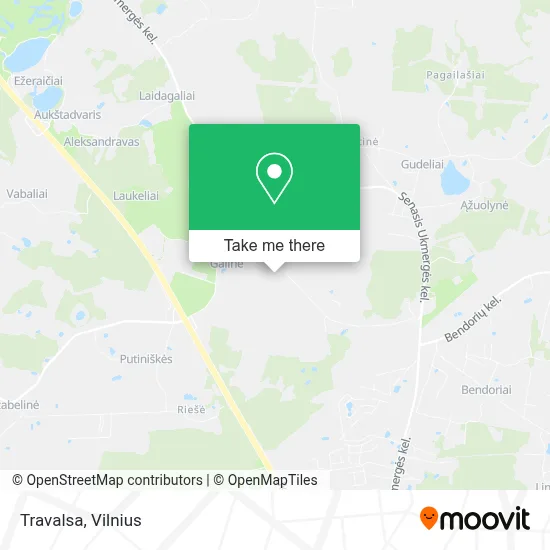 Travalsa map