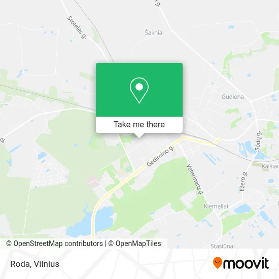 Roda map