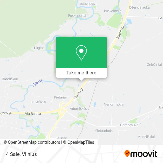 4 Sale map