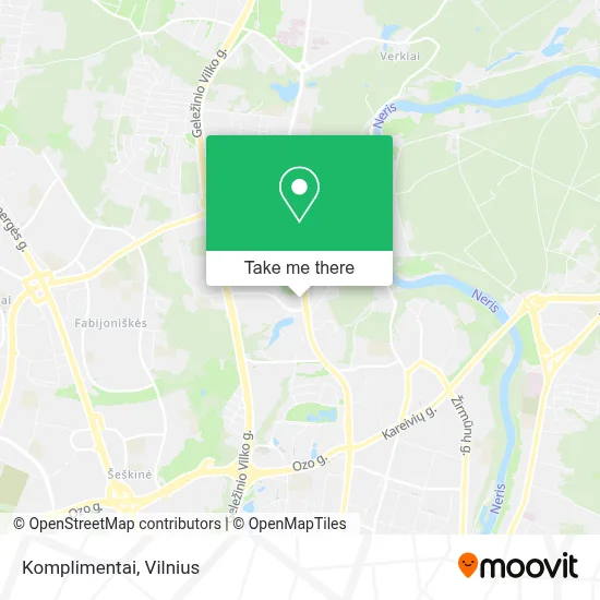 Komplimentai map