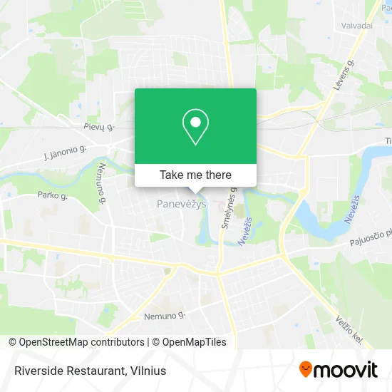 Riverside Restaurant map