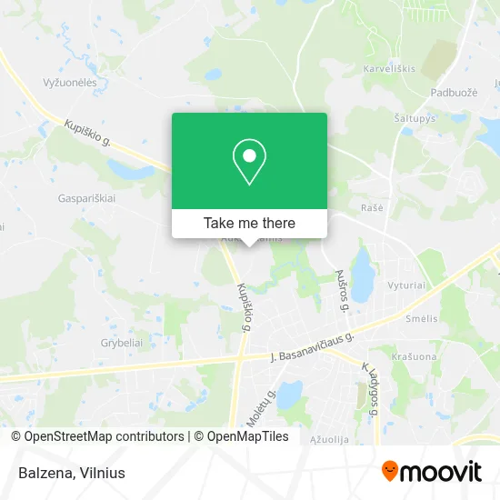 Balzena map