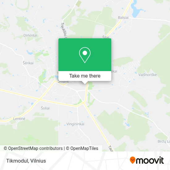 Tikmodul map