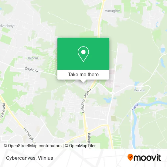 Cybercanvas map