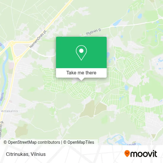 Citrinukas map