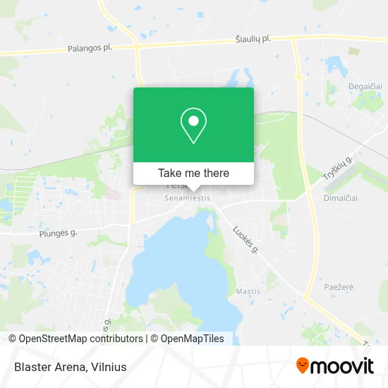 Blaster Arena map