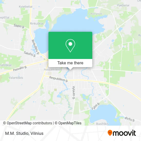 M.M. Studio map