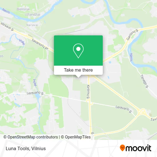 Luna Tools map