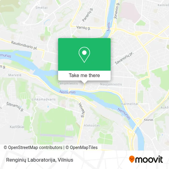 Renginių Laboratorija map