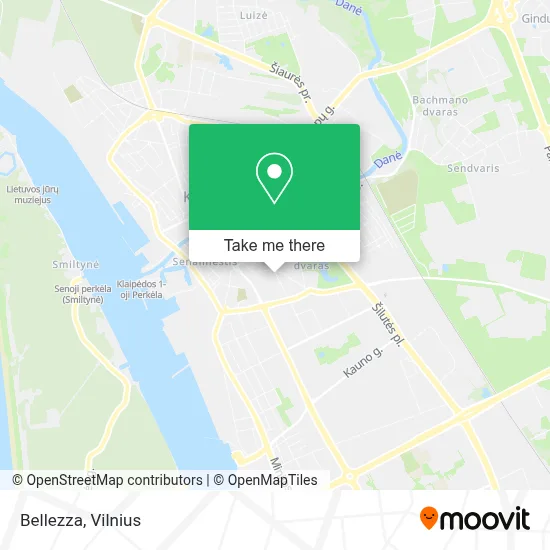 Bellezza map