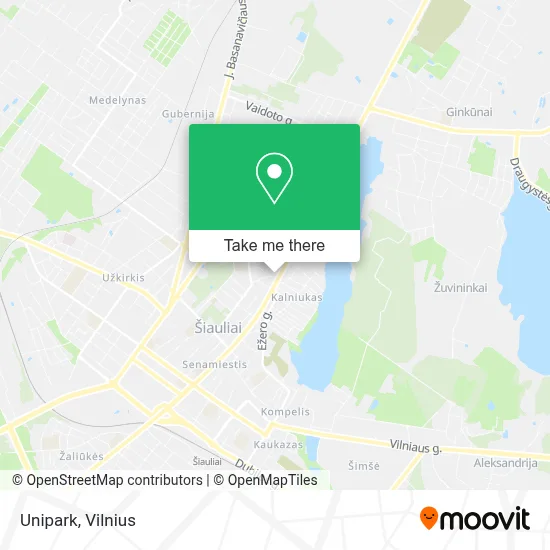 Unipark map