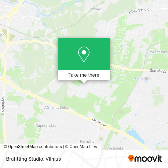 Brafitting Studio map