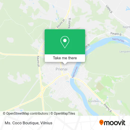 Ms. Coco Boutique map