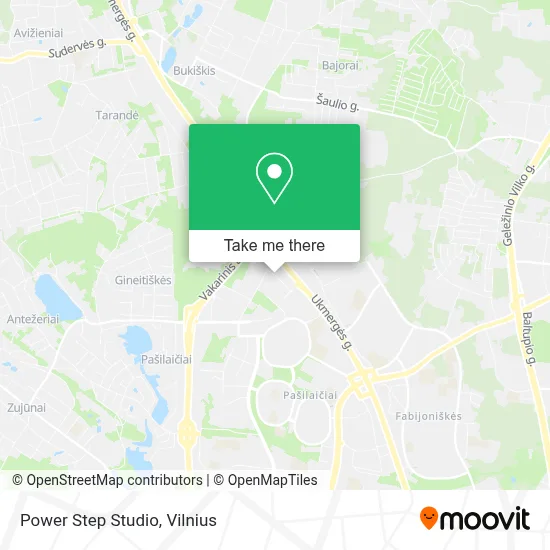 Power Step Studio map