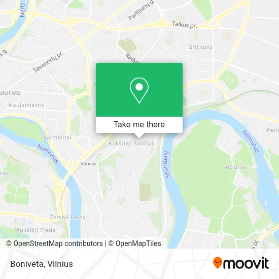 Boniveta map