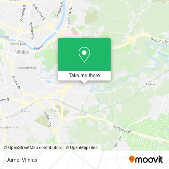Jump map