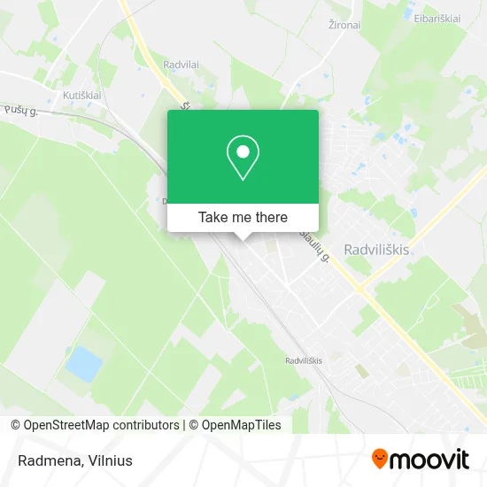 Radmena map