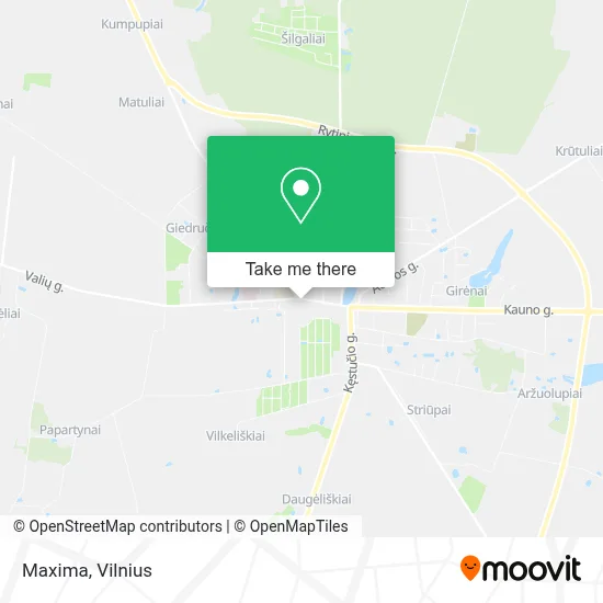 Maxima map