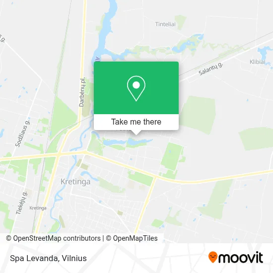 Spa Levanda map