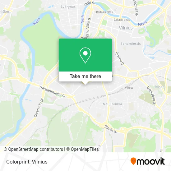 Colorprint map