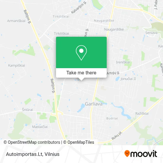 Autoimportas.Lt map