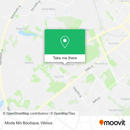 Moda Mo Boutique map