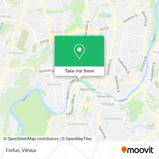 Finfun map